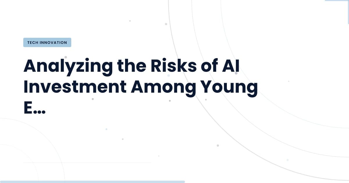 Should We Trust Young Entrepreneurs with AI Billions?