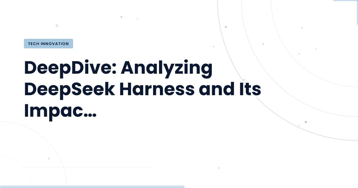 DeepSeek Harness: Abriendo Caminos en el Desarrollo de Agentes de Código