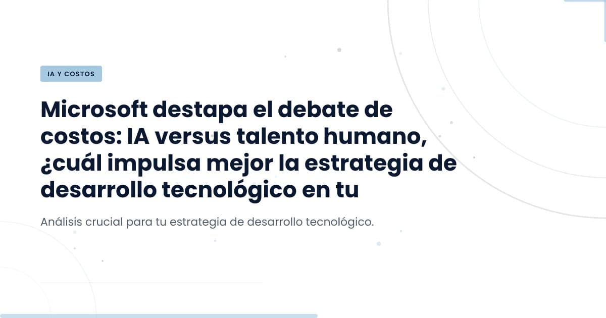 ¿Es realmente más caro usar IA que contratar personas?