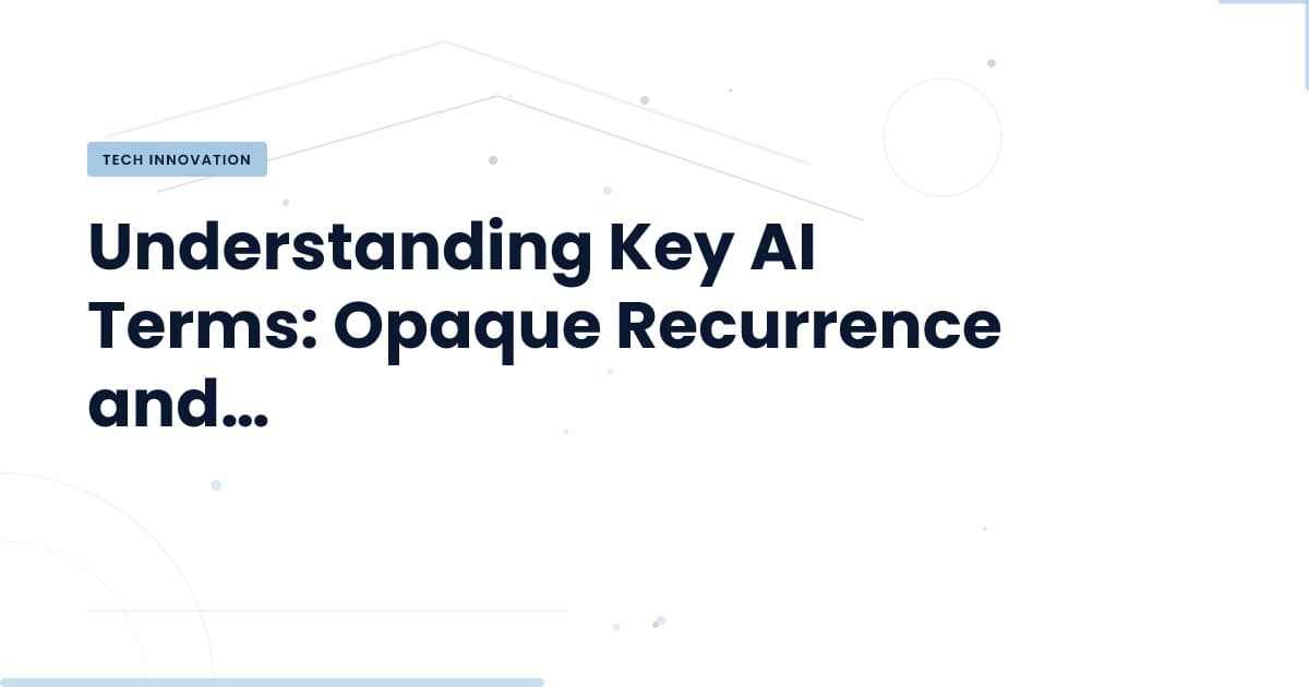 Decoding AI: Key Terms You Can't Ignore