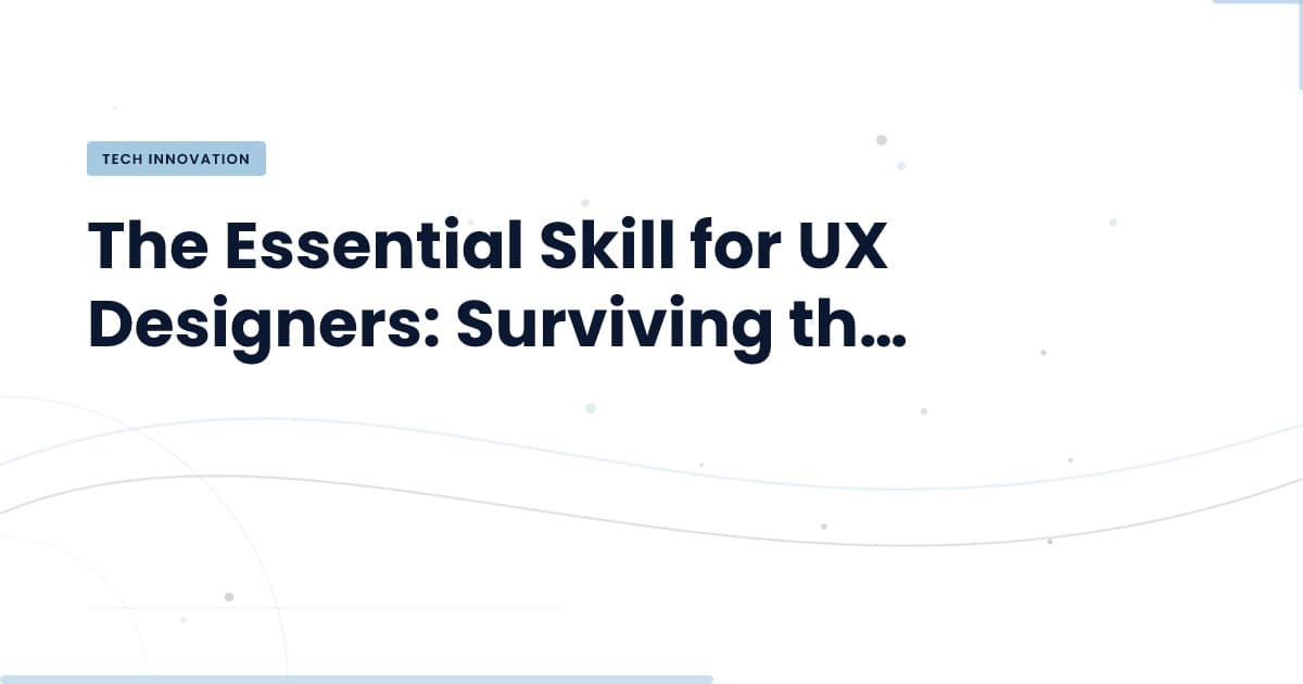 ¿Estás listo para sobrevivir en el diseño UX del futuro?