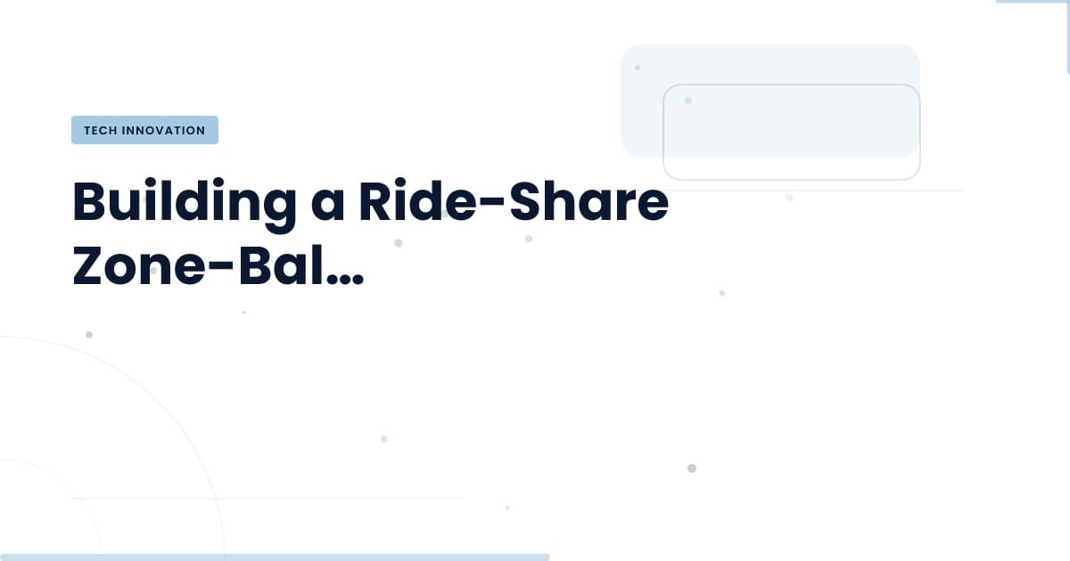 Optimización del Ride-Share: Balanceando Zonas Eficientemente