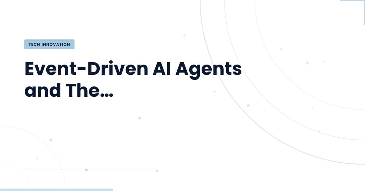 Revolutionizing Workflow Resilience with Event-Driven AI Agents