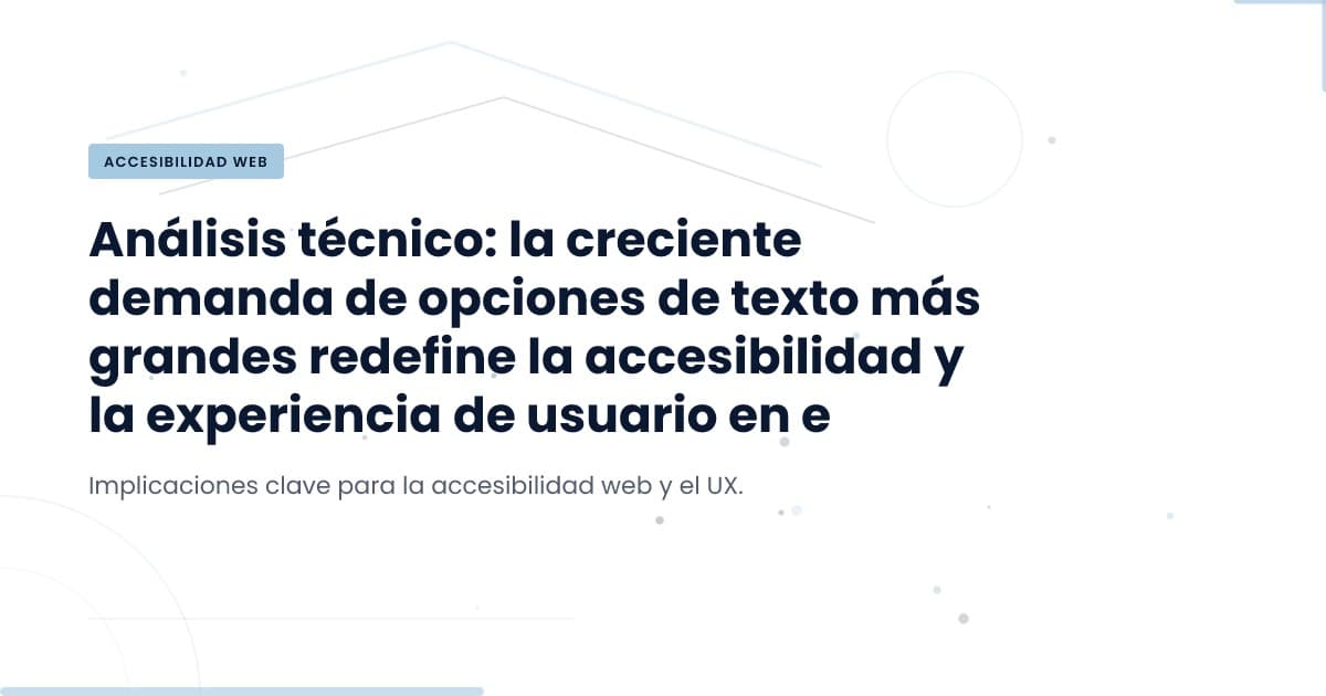 Is Your E-commerce Site Hard to Read? The Growing Call for Accessibility.