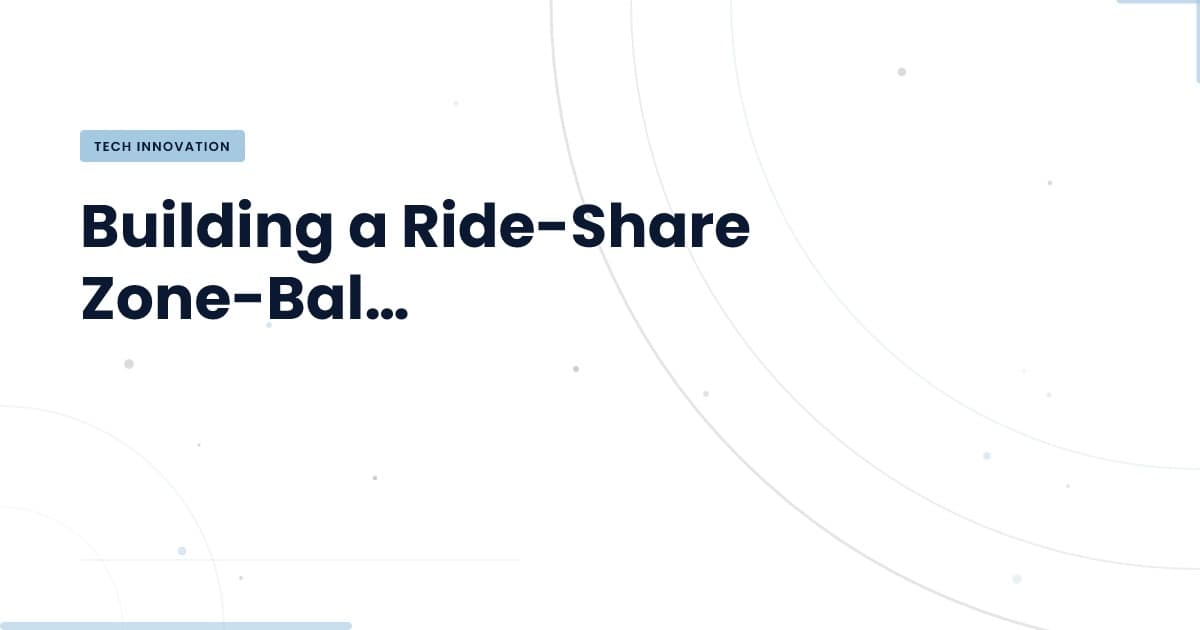 Zone-Balancing Agents: The Future of Ride-Share Technology
