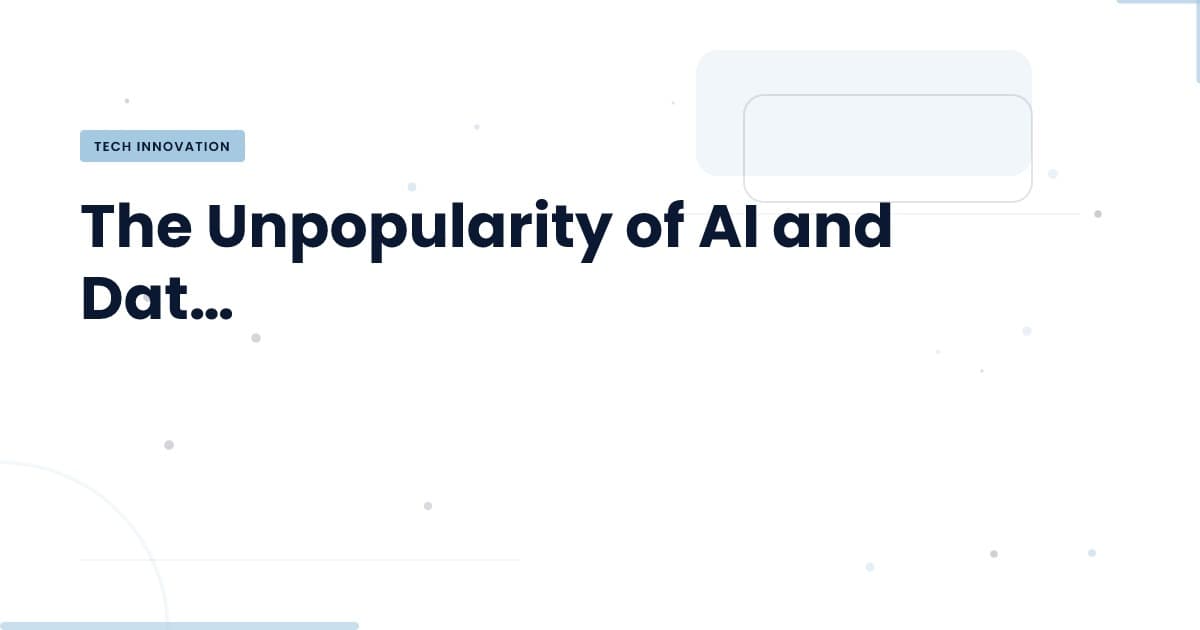 ¿Por qué la IA y los centros de datos generan desconfianza?