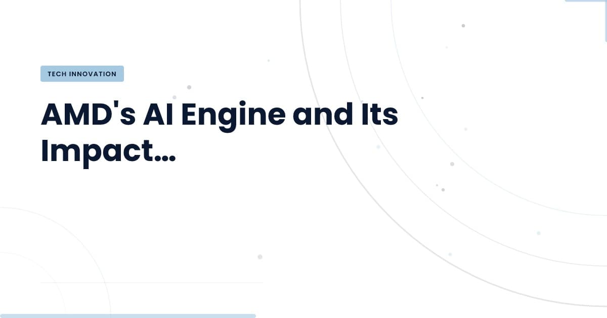 AMD's AI Engine: A Turning Point for Data Centers