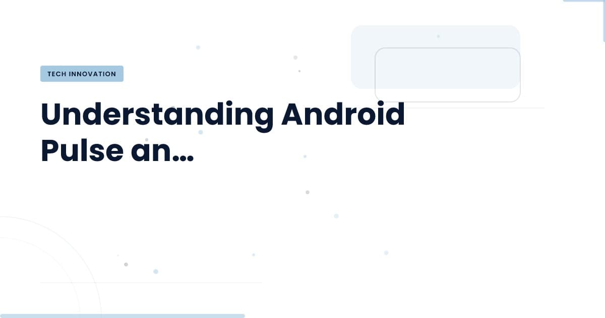 Android Pulse: A Silent Observer in Your Battery Usage