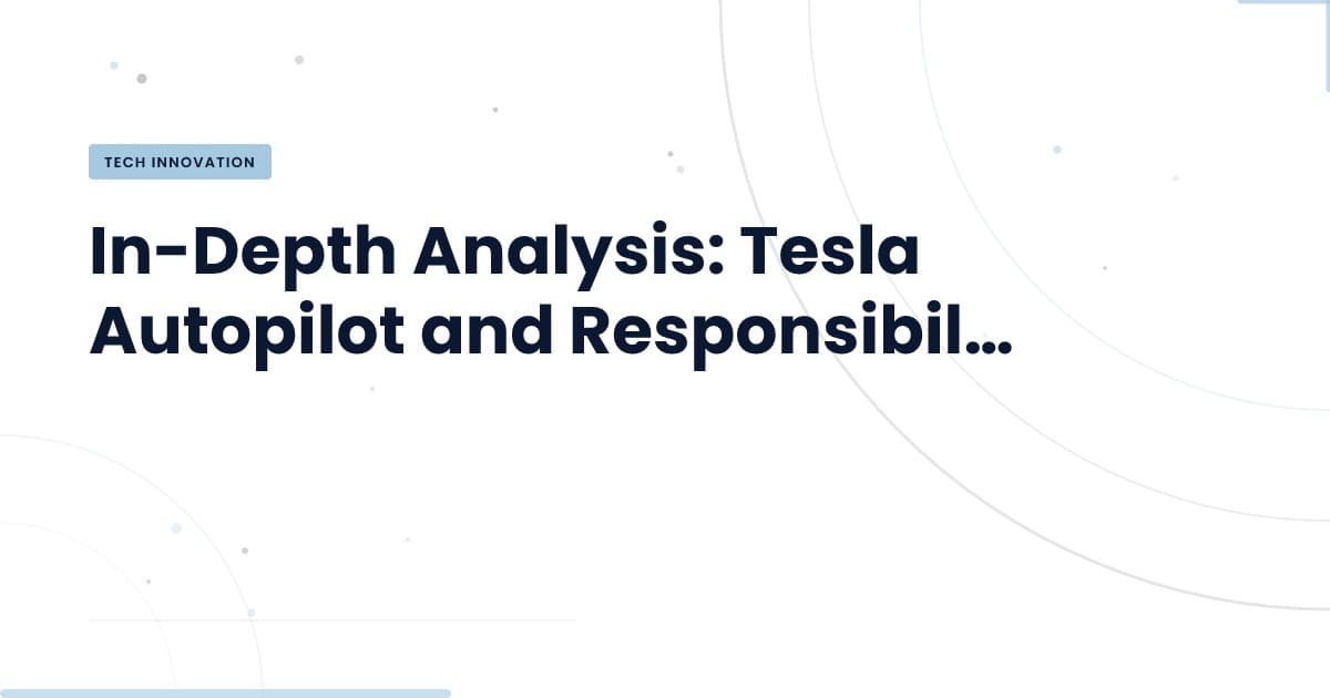 ¿Autopilot: el futuro de la conducción o un riesgo inminente?