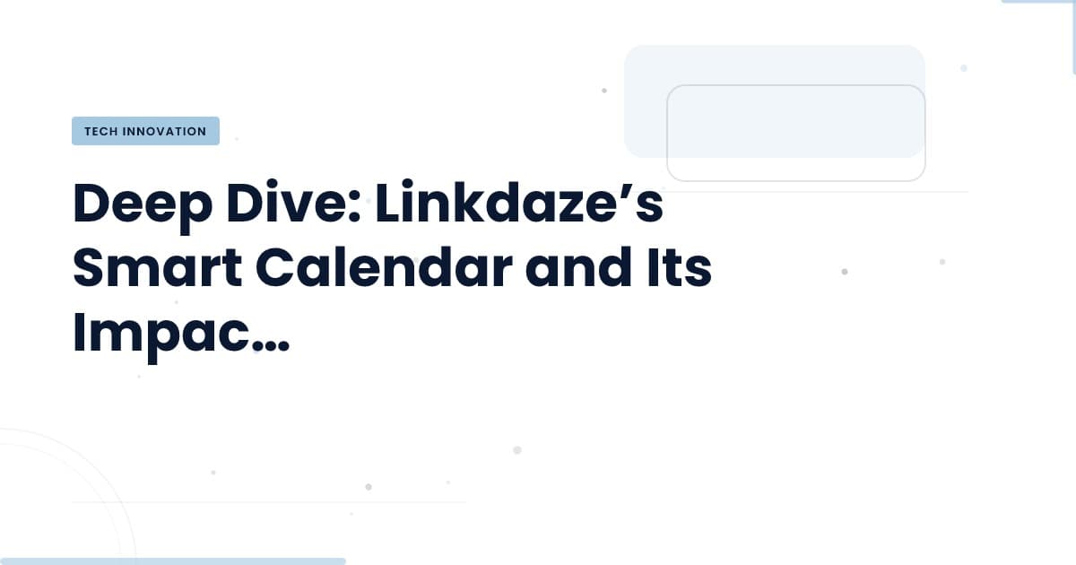 Revolutionizing Household Management: The Linkdaze Calendar