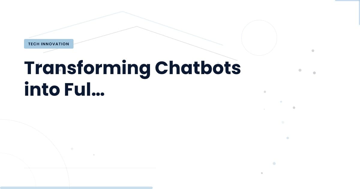 Transformación de Chatbots: El Camino Hacia la AI Funcional