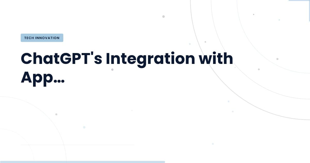 Transforming Texting: ChatGPT's Role in Apple Messages