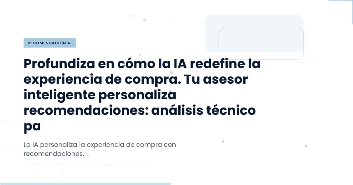 La IA en el Comercio: ¿Conveniencia o Dependencia?