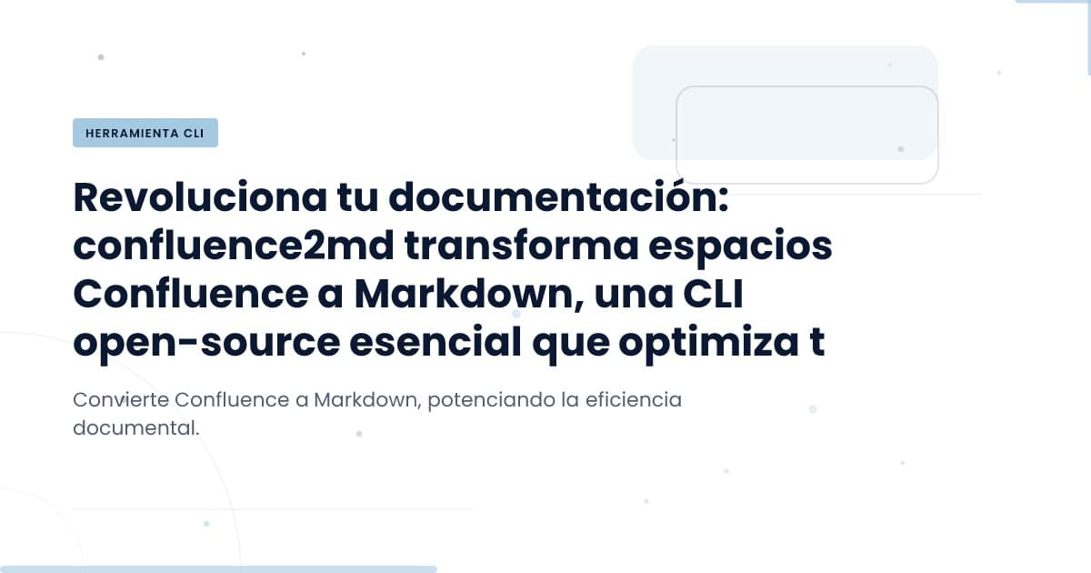Transforming Confluence Spaces to Markdown: A Game Changer for Documentation