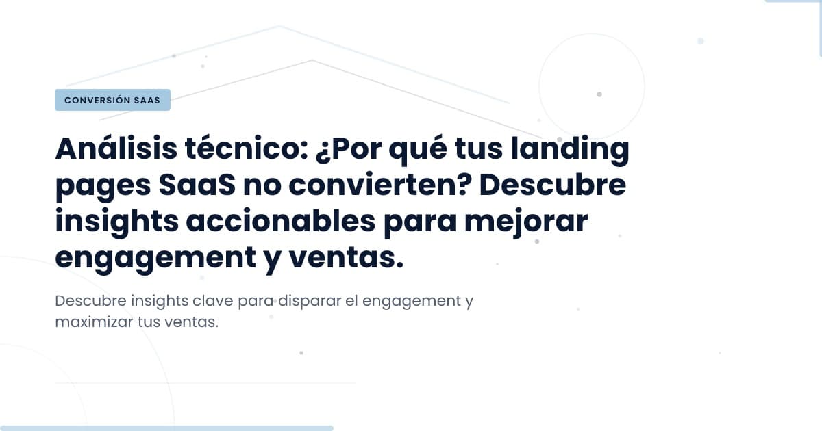 La dura realidad de las conversiones en SaaS: ¿1% es suficiente?