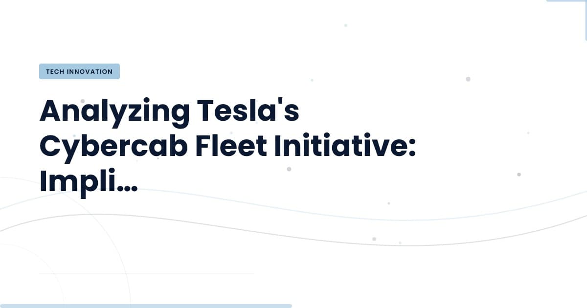 Cybercab de Tesla: ¿Estás listo para el futuro del transporte?
