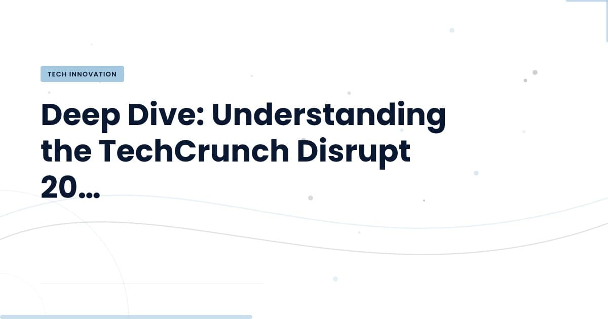 Descuentos en TechCrunch: ¿Una Oportunidad para Innovar?