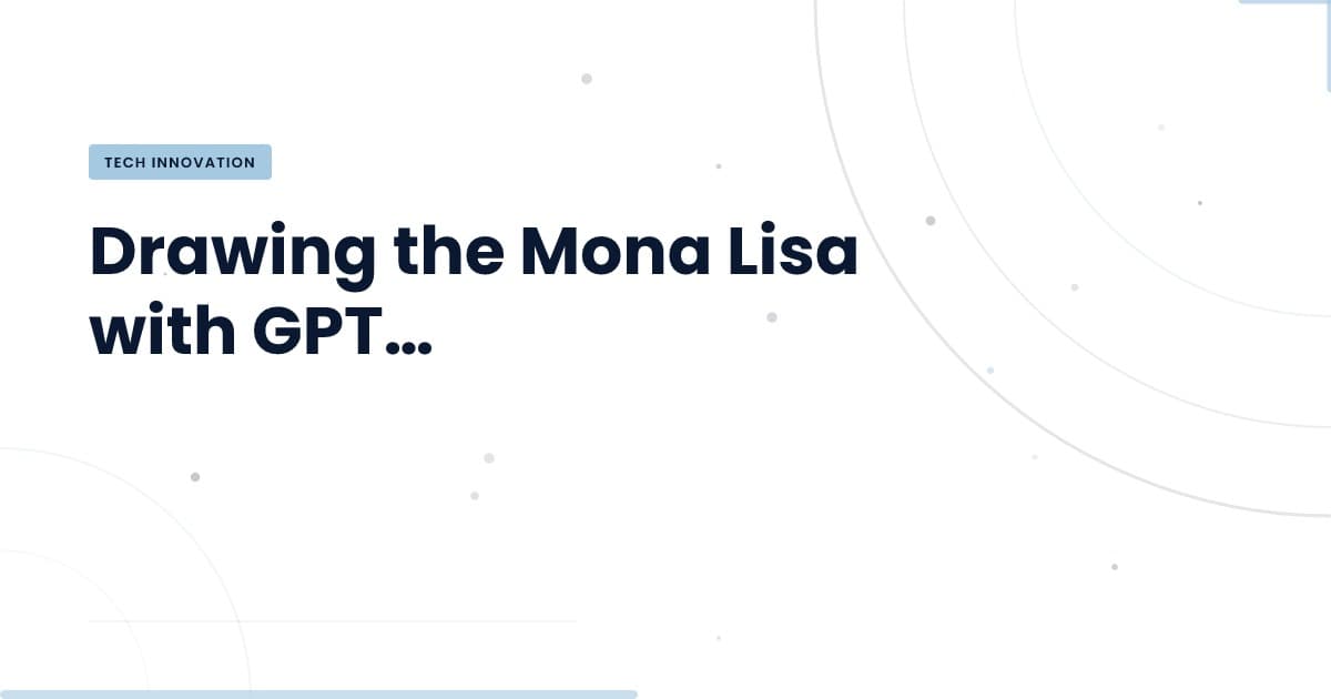 ¿Pueden los modelos de IA dibujar la Mona Lisa?