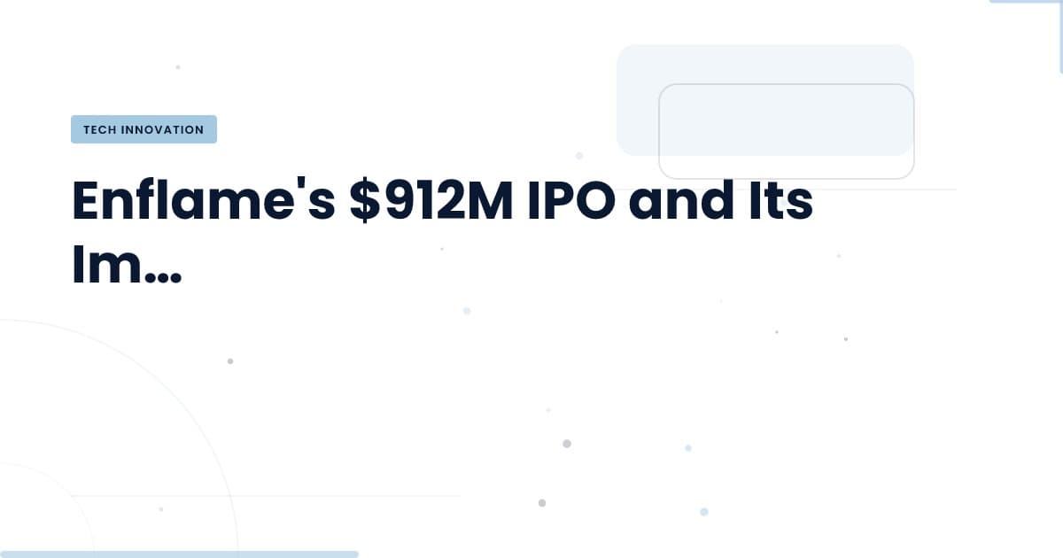 Enflame's IPO: A Catalyst for AI Chip Evolution