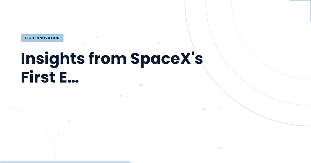 SpaceX y la Nueva Era de Expectativas: Más Allá de las Promesas