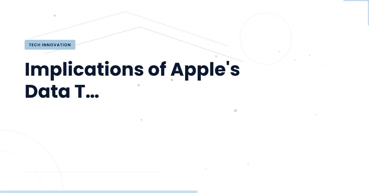 Apple's Data Theft Allegations: What You Need to Know