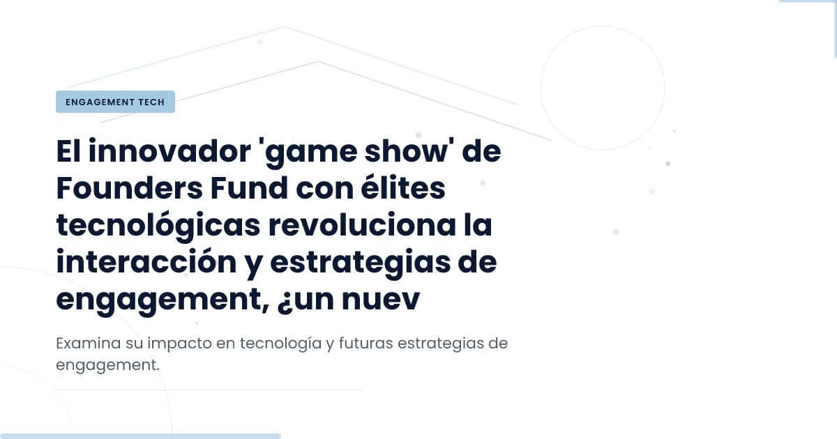 El Show de Fundadores: Una Mirada a la Innovación en Tecnología
