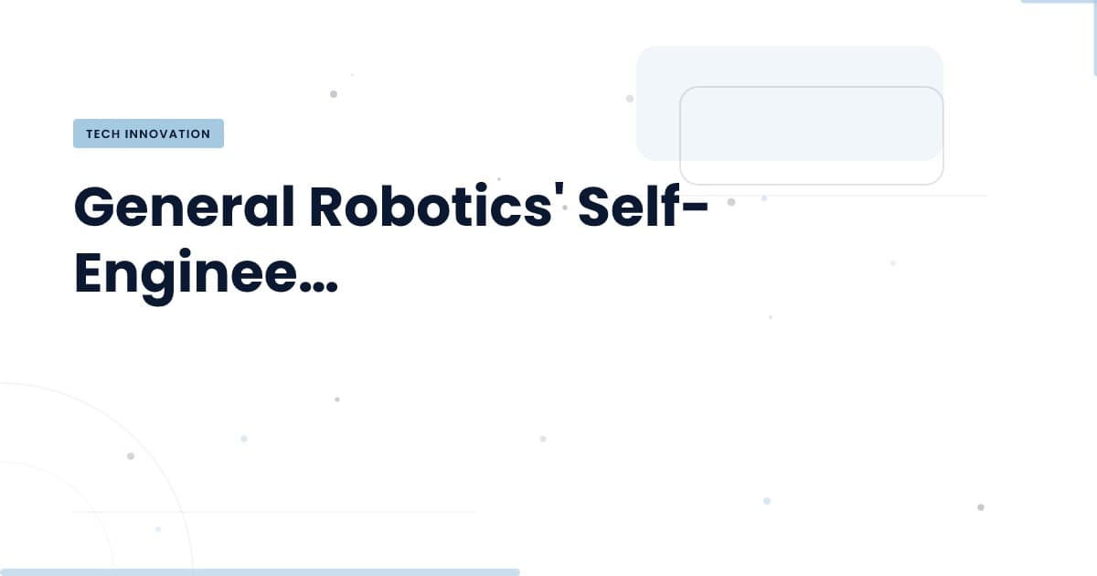 Self-Engineering Robots: The GRID Platform's Game-Changer