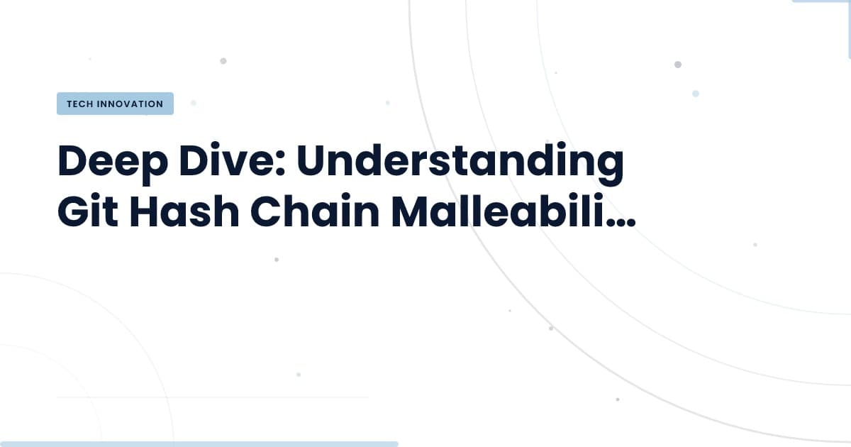Malleabilidad en Git: riesgos ocultos en la firma de commits