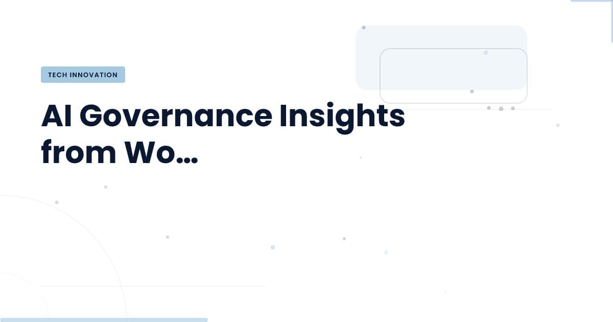 Unlocking AI Governance: Insights from Amplify 2026
