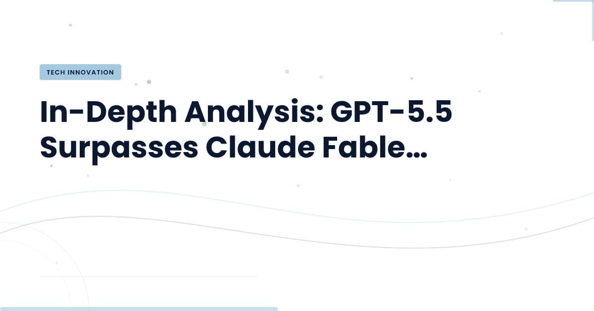 GPT-5.5 se impone: ¿Qué significa esto para la tecnología?