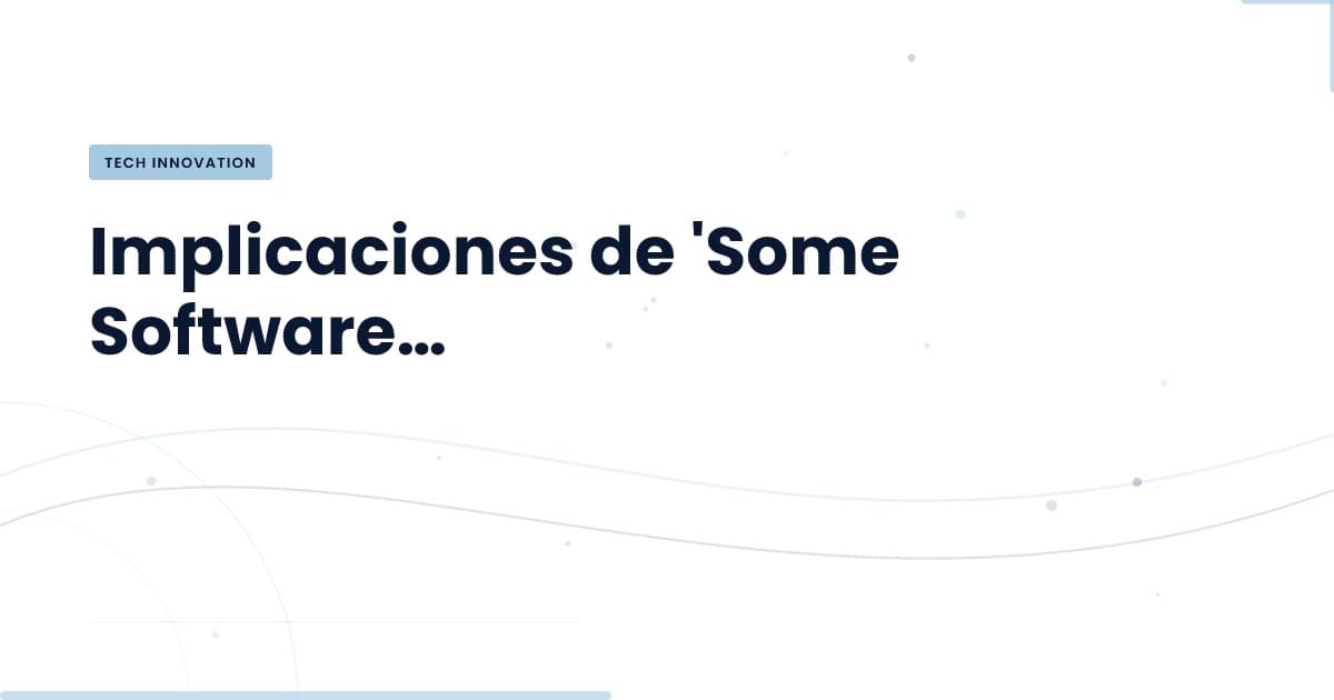 ¿Qué podemos aprender de las charlas de software?
