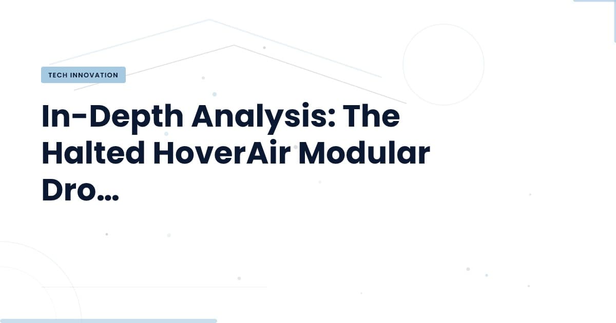HoverAir: ¿Qué significa la detención de su drone modular?