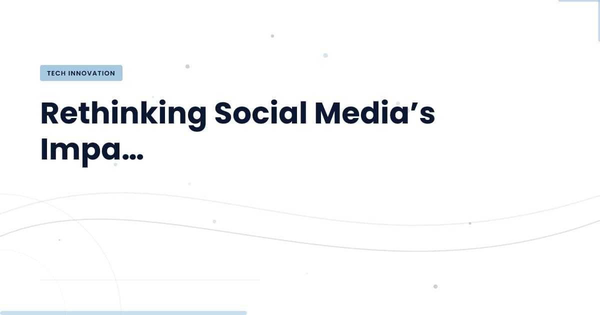 Is Social Media Really Hurting Our Kids? A Deep Dive