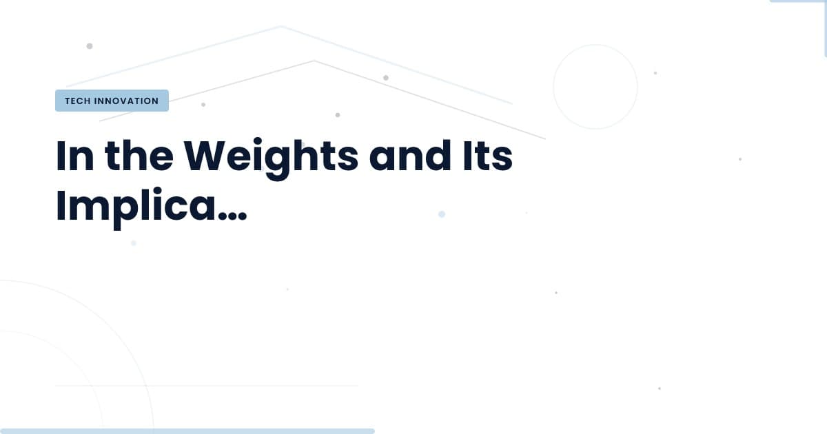 In the Weights: la nueva búsqueda que mide tu influencia