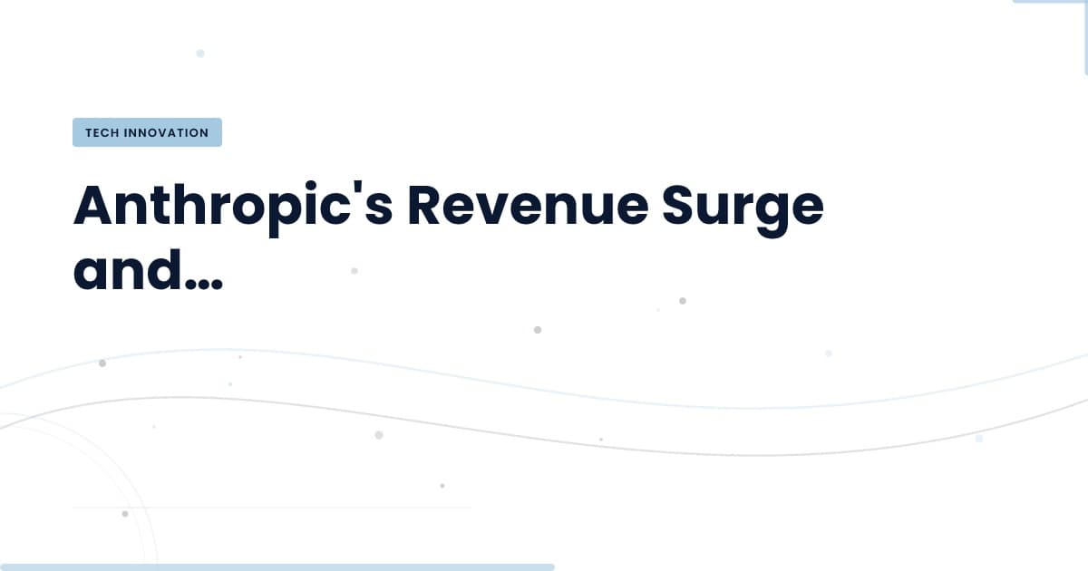 Anthropic's $65B Milestone: What It Means for AI Development