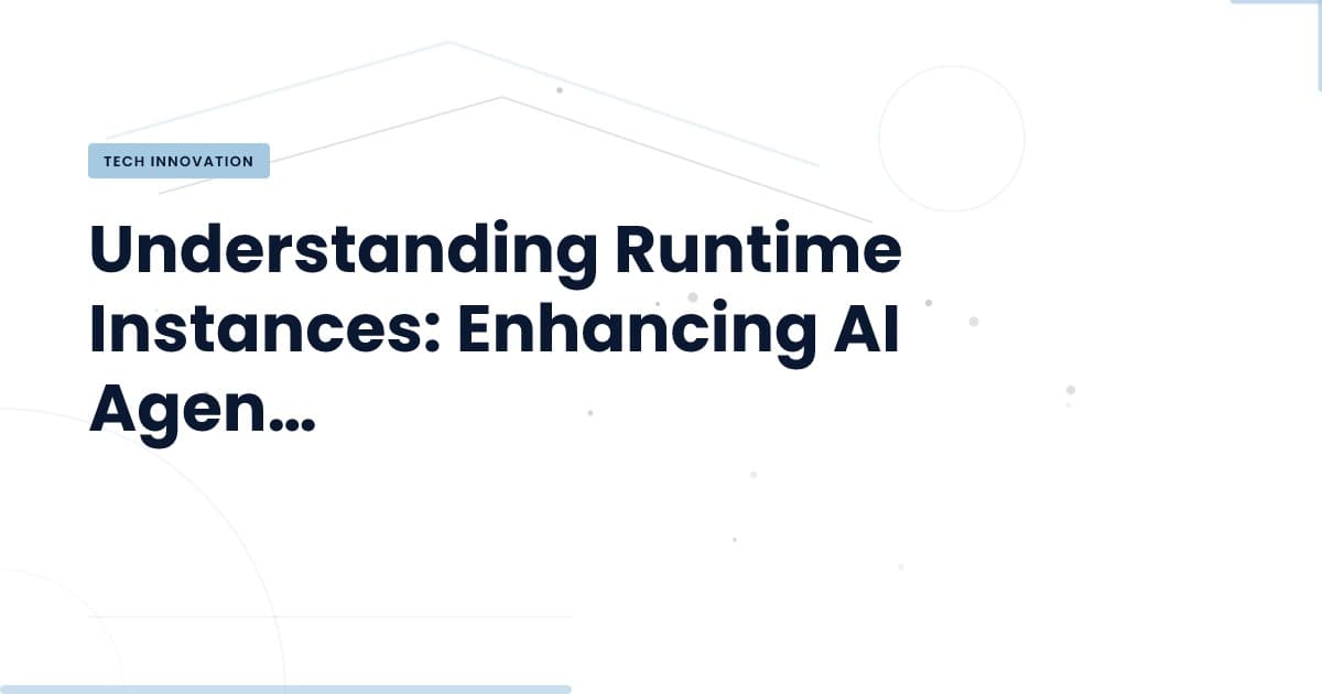 Instalaciones Runtime: Redefiniendo la Computación para Agentes de IA