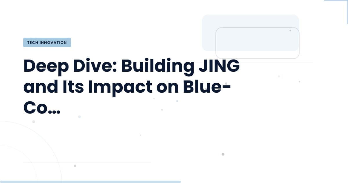 Building JING: A Game-Changer for Blue-Collar Workers