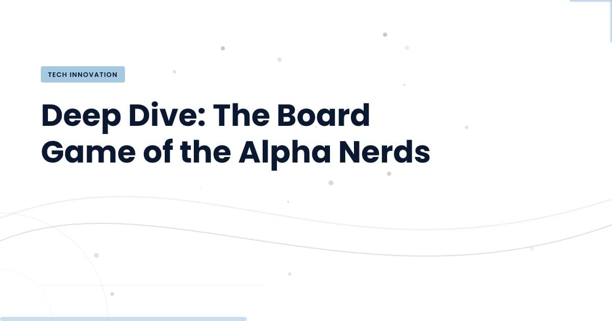 El Juego de Mesa de los Alpha Nerds: ¿una nueva forma de innovar?