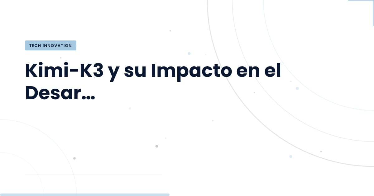 Kimi-K3: La nueva frontera de la inteligencia abierta