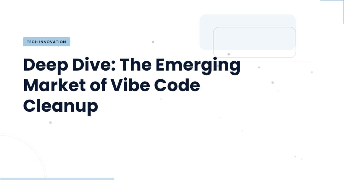 Vibe Code Cleanup: Rethinking Metrics in Software Development