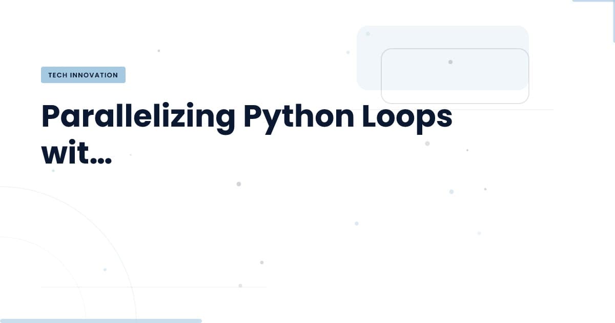 Unlocking Python Performance: Parallel Loops with Lucen