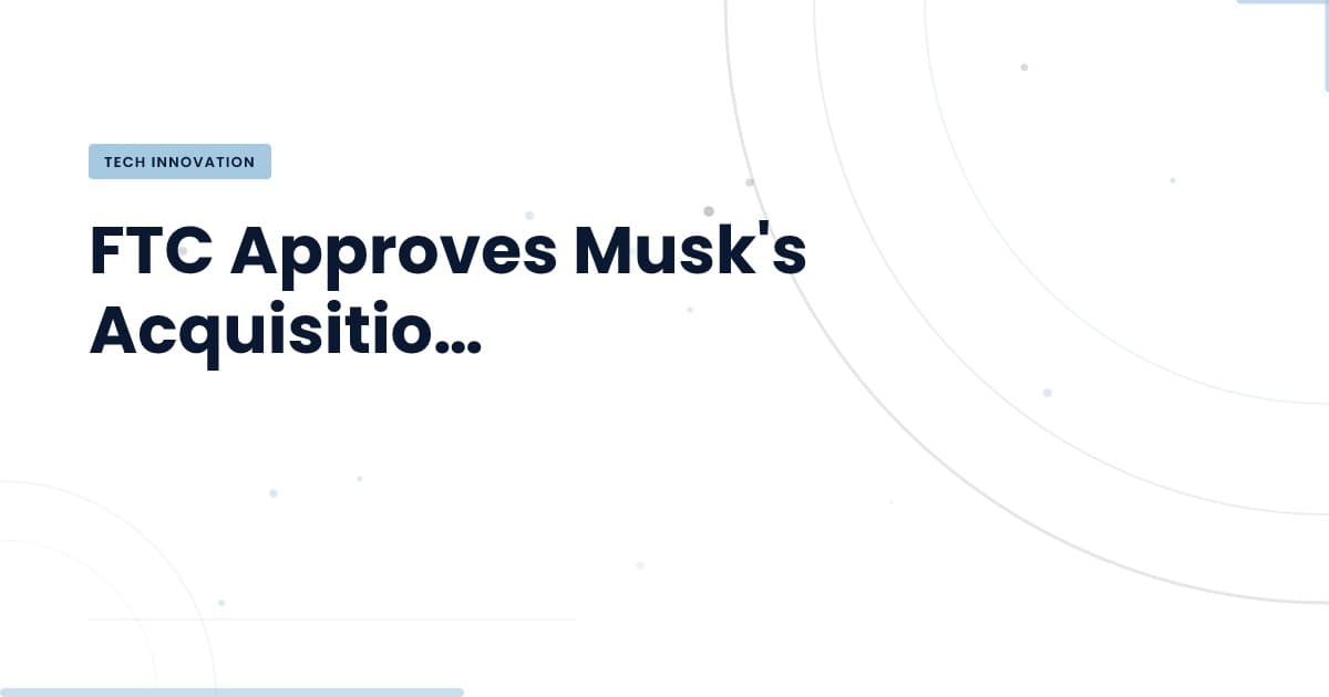 Musk's Mesh Acquisition: What It Means for Tech Development