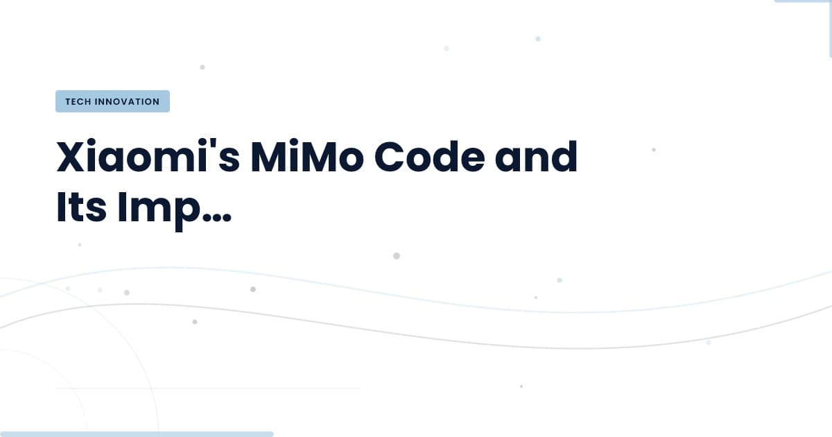 MiMo Code: A Game Changer in Agentic Development