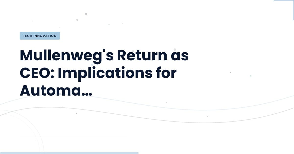 Mullenweg is Back: What This Means for Automattic and Beyond