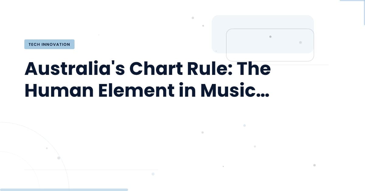 The Shift in Music Charts: Why Human Vocals Matter
