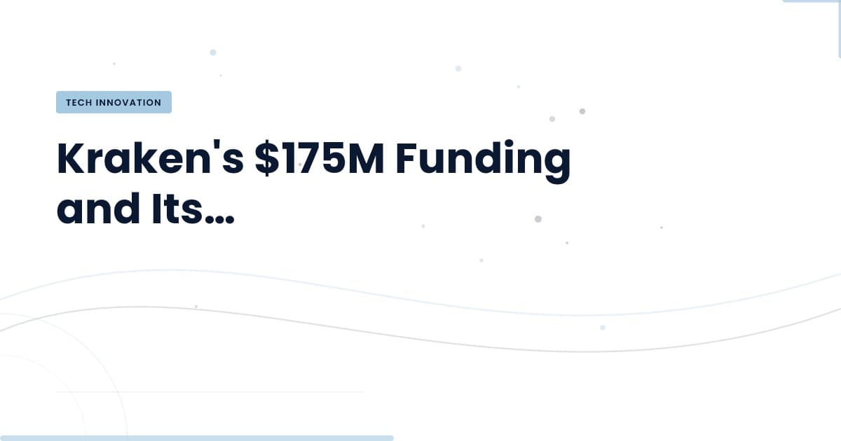 Navigating the Future: Kraken's $175M Bet on Autonomous Shipping