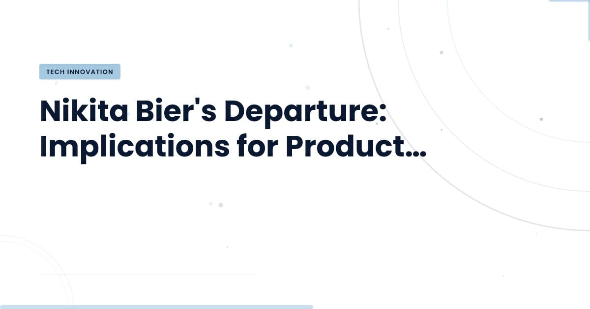 Nikita Bier deja X: ¿Qué significa esto para el futuro del producto?