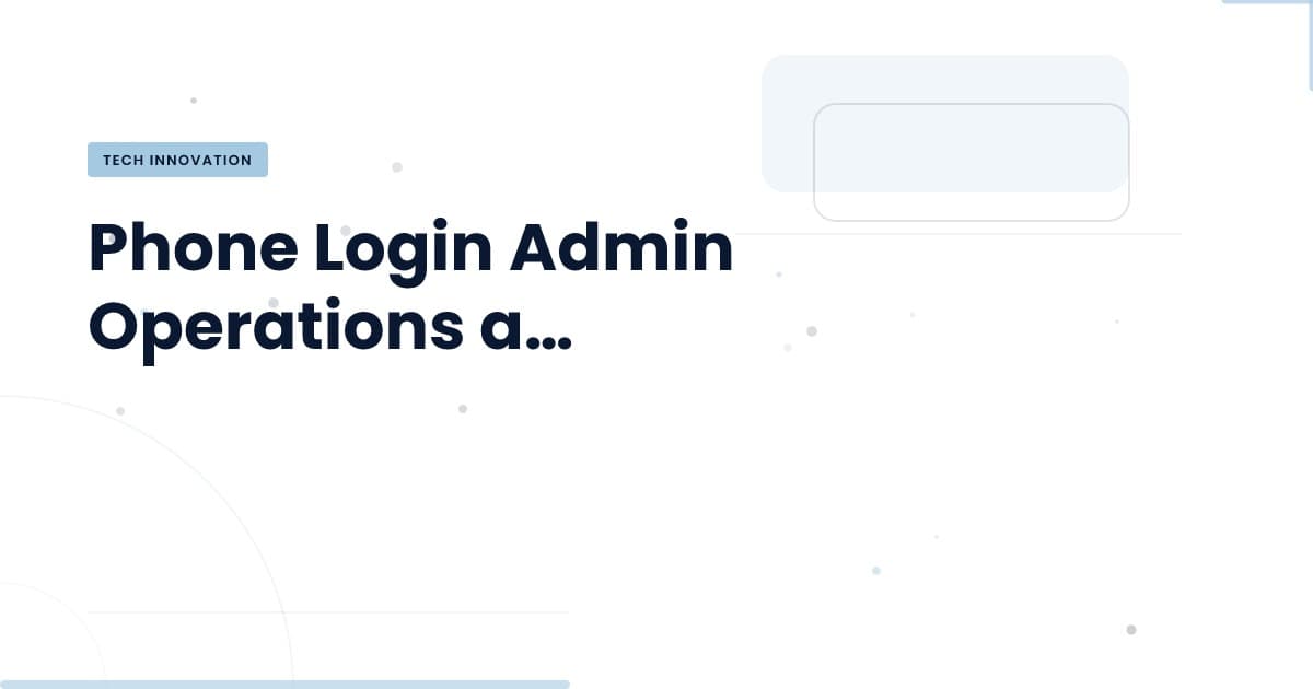 Unlocking the Power of Admin Operations: A Deep Dive