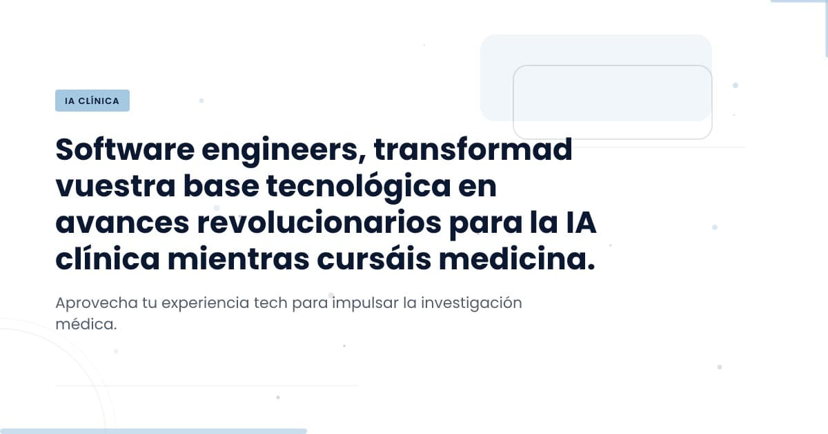 How to Bridge Software Engineering and Medical AI