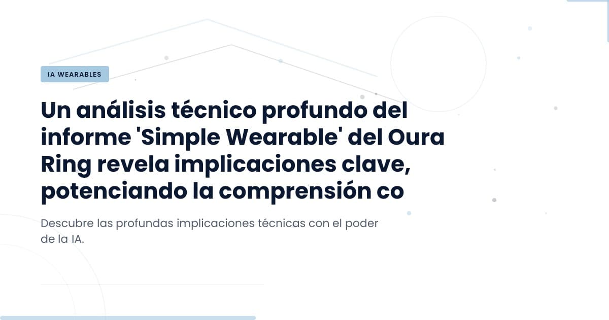 Maximiza el potencial de tus datos del Oura Ring